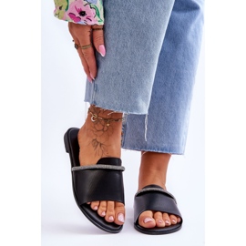 Elegant Flat Heels Black Termen 1