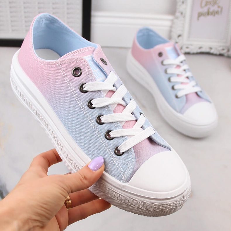 Women's sneakers on the platform multicolor Big Star LL274A187 multicolored 1