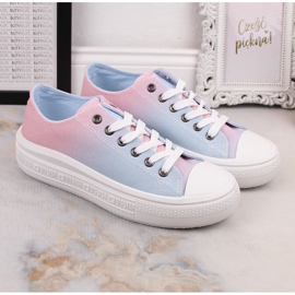Women's sneakers on the platform multicolor Big Star LL274A187 multicolored 2