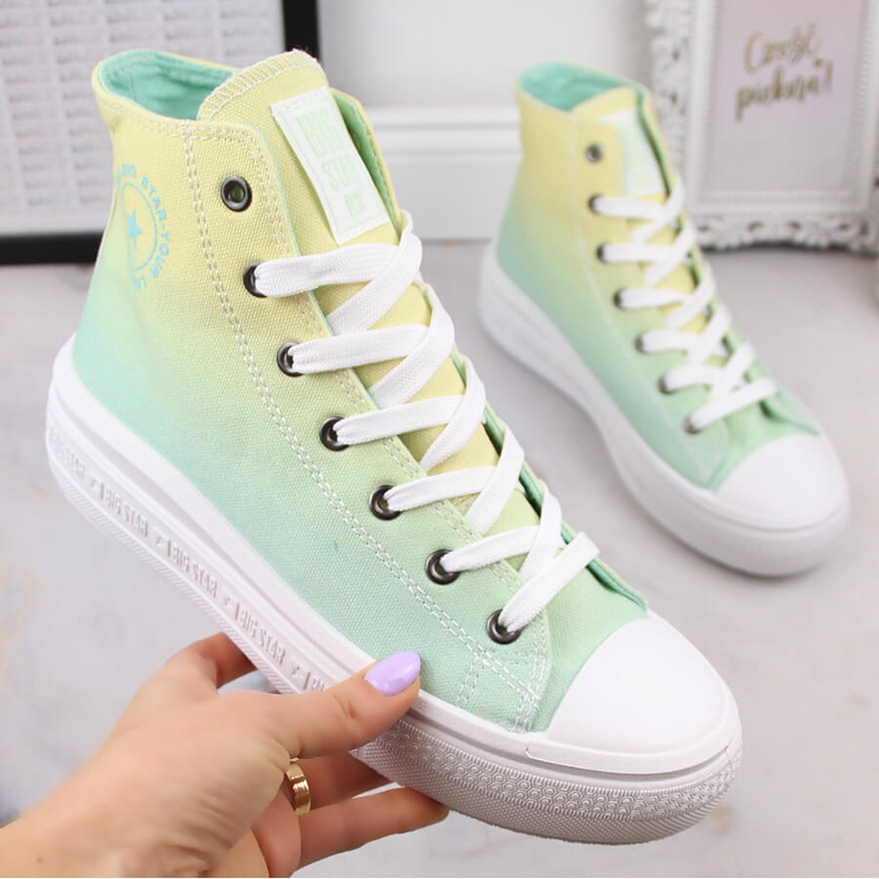 Women's sneakers on the platform multicolor Big Star LL274A190 multicolored 1