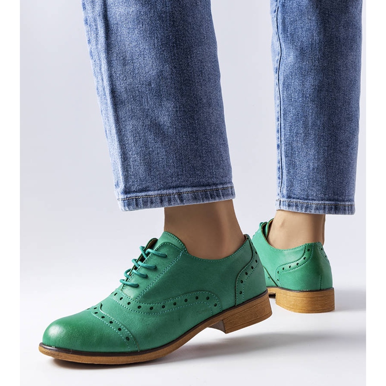 Green shoes LS5379 1