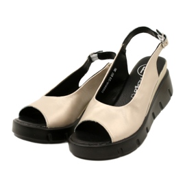 Wedge Sandals Gold Filippo DS3595/23 GO golden 3