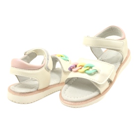 Evento Girls' Sandals With Chain Miss 23DZ23-5888 beige 4