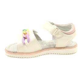 Evento Girls' Sandals With Chain Miss 23DZ23-5888 beige 2