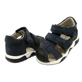 Evento Miss Boys' Velcro Sandals, Navy Blue 23DZ23-5909 4