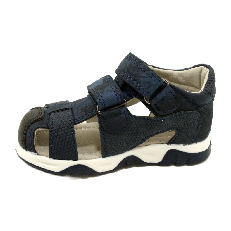 Evento Miss Boys' Velcro Sandals, Navy Blue 23DZ23-5909 2