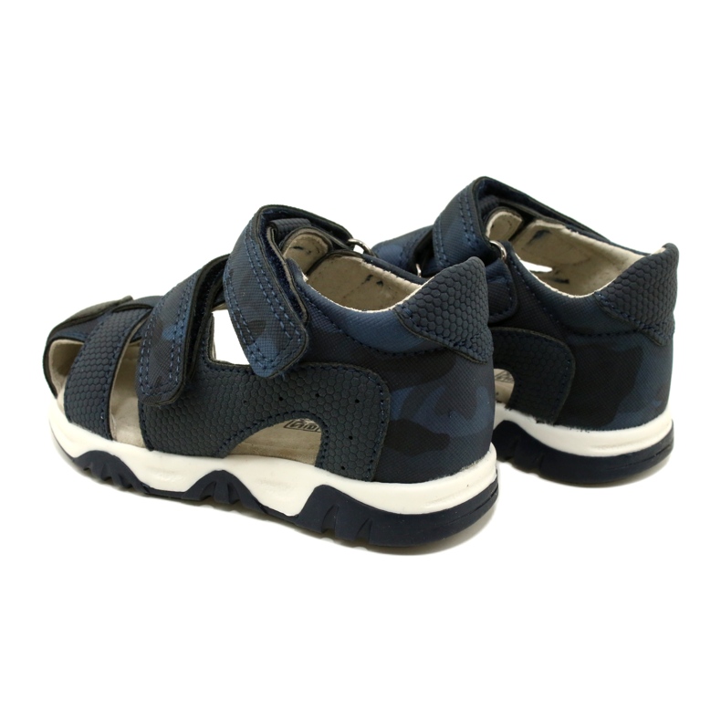 Evento Miss Boys' Velcro Sandals, Navy Blue 23DZ23-5909 5