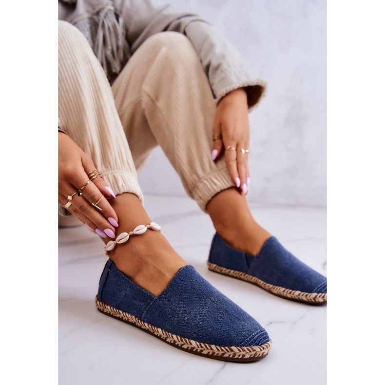 Classic Espadrilles Big Star JJ274902 Blue 5