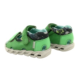 Children's leather sandals for Velcro Mazurek 1363 Green 6 Children's leather sandals for Velcro Mazurek 1363 Green 6