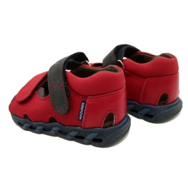 Children's leather sandals for Velcro Mazurek 1363 red 6 Children's leather sandals for Velcro Mazurek 1363 red 6