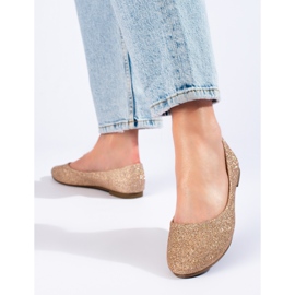 W. Potocki Gold brocade ballerinas from Potocki golden 1