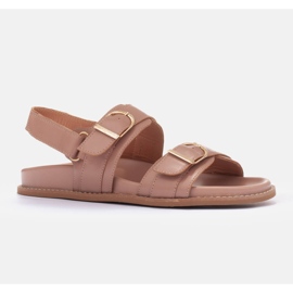 Marco Shoes Buckle sandals beige 1 Marco Shoes Buckle sandals beige 1