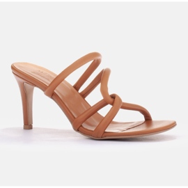 Marco Shoes Tubelare strap heels brown 1 Marco Shoes Tubelare strap heels brown 1