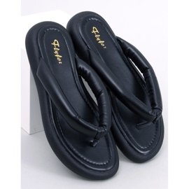 Women's Cliff Black flip-flops 1