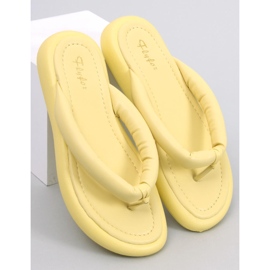 Women's Cliff Yellow flip-flops 1