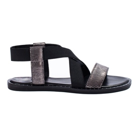 Goodin Comfortable Black Sandals 2