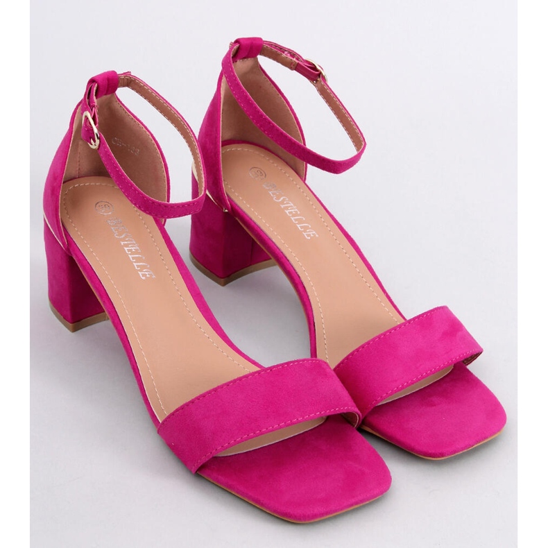 Rocco Fuchsia low-heeled sandals pink 1