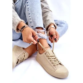Classic Low Sneakers Big Star LL274094 Beige 11