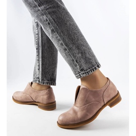 Beige brogues LS5379 Taupe 1 Beige brogues LS5379 Taupe 1