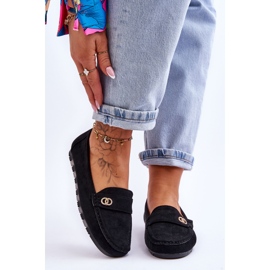 Castelo Black Suede Loafers 1