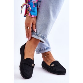 Castelo Black Suede Loafers 2