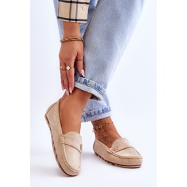 Castelo Beige Suede Loafers 2 Castelo Beige Suede Loafers 2