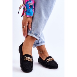 Women's Suede Loafers Black Sorento 2