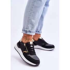 PG1 Women's Sports Shoes With Zipper Black Larisa 2
