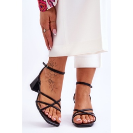 Fashionable Sandals With Black Felisa High Heels 1