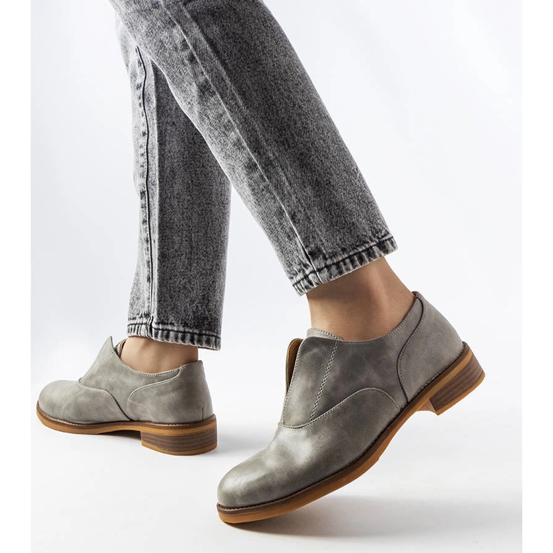 Gray shoes LS5379 grey 1