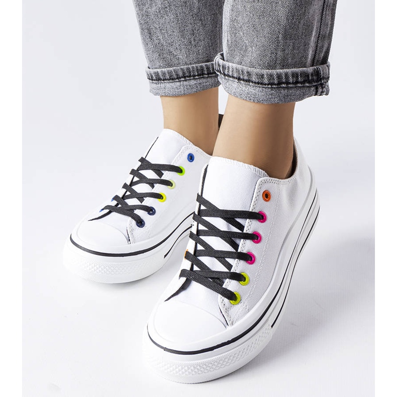 White platform sneakers from Bois 1