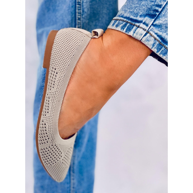 BM Openwork ballerinas Forlani Beige 2