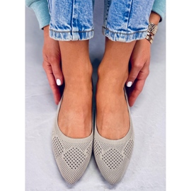 BM Openwork ballerinas Forlani Beige 1