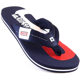 Men's slippers Big Star JJ174528 blue 1