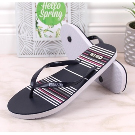 Black flat flip flops Big Star JJ274A351 1