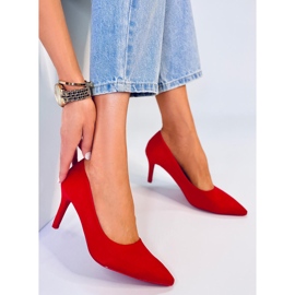 Eurielle Red women's classic high heels 2 Eurielle Red women's classic high heels 2