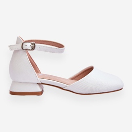 PE1 Children's Low Heel Sandals Light Silver Nelly white 2 PE1 Children's Low Heel Sandals Light Silver Nelly white 2