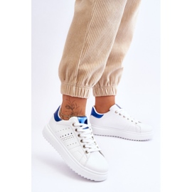 Women's Sports Shoes White and Blue Be First! 2