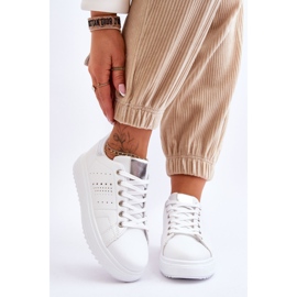 Women's Sports Shoes White and Silver Be First! 1