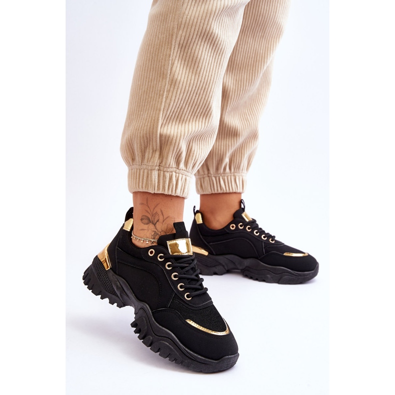 Classic Platform Sneakers Black Need It 2