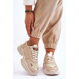 Classic Platform Sneakers Beige Need It 1