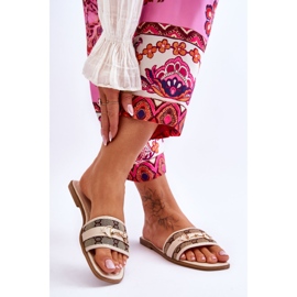 Classic Flat Heels Beige Marlene 2