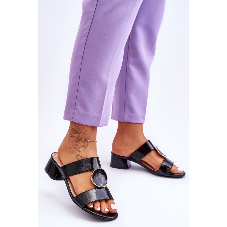 Elegant High Heels Sergio Leone KL310 Black 2