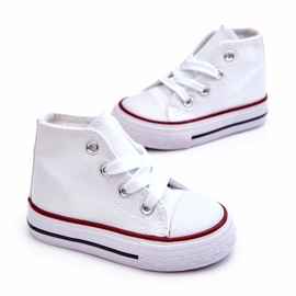 Children's High-top Sneakers, White 2