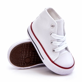 Children's High-top Sneakers, White 3