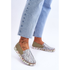 Women's Leather Slip-on Shoes Maciejka 03512-51 Green 2 Women's Leather Slip-on Shoes Maciejka 03512-51 Green 2