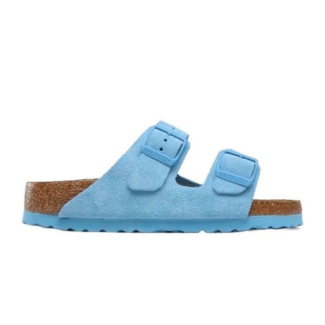 Birkenstock Arizona Sfb W 1024066 slippers blue 1 Birkenstock Arizona Sfb W 1024066 slippers blue 1