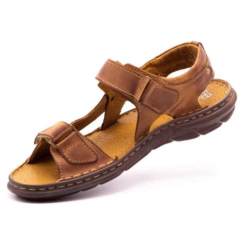 Polbut 277 camel sandals brown 1