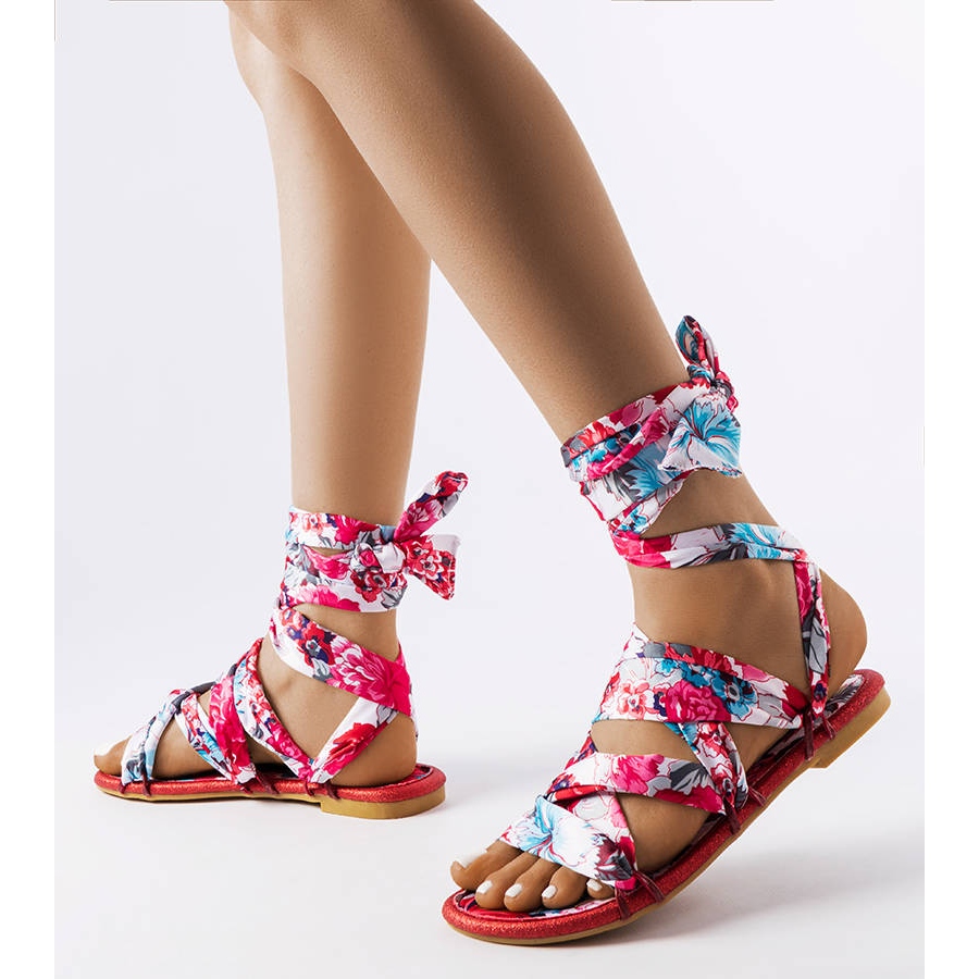 Kids lace 2025 up sandals