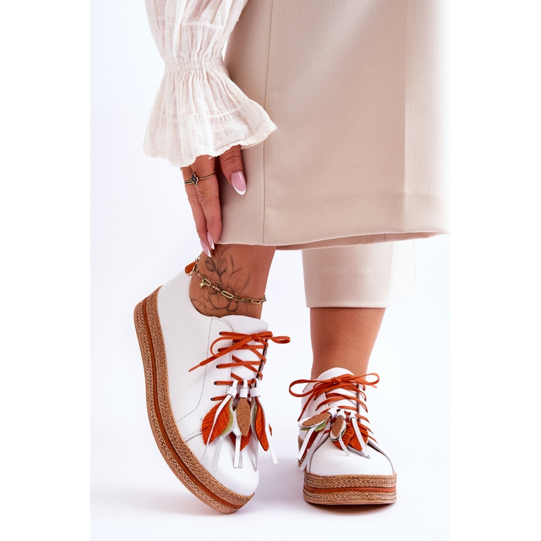 Leather Shoes Maciejka 04550-11 White 1 Leather Shoes Maciejka 04550-11 White 1